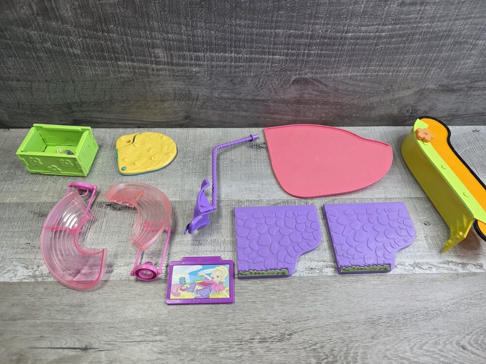 Polly Pocket Mall Pcs Accessories Furniture Playset Pieces Vintage 2000s g58